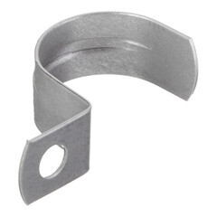 Скоба крепежная 25 мм однолапковая (50 шт.) (34810) - фото 3