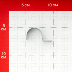 Скоба крепежная 25 мм однолапковая (50 шт.) (34810) - фото 2