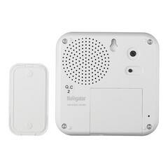 Звонок Navigator (612751) беспроводной с кнопкой 10 мелодий белый - фото 4