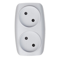 Разветвитель 2 розетки Эра 16 А 220 В 3,5 кВт белый (C0045520) - фото 3