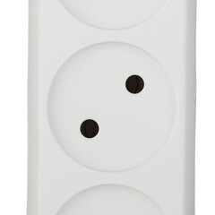 Удлинитель Эра 3 розетки 3 м ШВВП 2х0,75 кв.мм 6 А 1,3 кВт белый (Б0035748) - фото 2