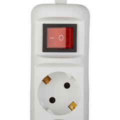 Удлинитель Эра 3 розетки 3 м ПВС 3х0,75 кв.мм 10 А 2,2 кВт с кнопкой белый (Б0035751) - фото 2