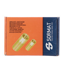 Анкер Sormat MSA для бетона 10х34 мм латунный (50 шт.) - фото 8