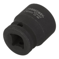 Головка торцевая ударная Jonnesway 1/2 для пневмоинструмента 24 мм (S03A4124) - фото 3
