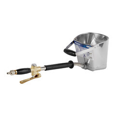 Ковш-хоппер пневматический Pegas Pneumatic 1/4 алюминиевый штукатурный (2721) - фото 3