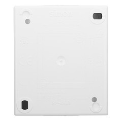 Розетка Simon 15 Aqua накладная белая с крышкой (1594445-030) - фото 6