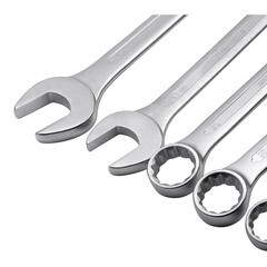 Набор гаечных ключей комбинированных AV Steel 34-46 мм (AV-031205) (5 шт.) - фото 3