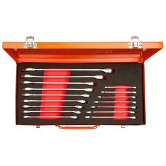 Набор гаечных ключей комбинированных AV Steel 6-24 мм (AV-011316) (16 шт.) - фото 3