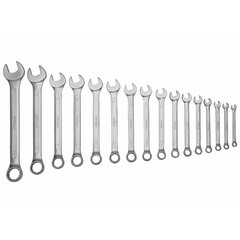 Набор гаечных ключей комбинированных AV Steel 6-24 мм (AV-011316) (16 шт.) - фото 2