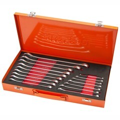 Набор гаечных ключей комбинированных AV Steel 6-24 мм (AV-011316) (16 шт.) - фото 1