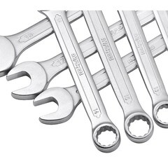 Набор гаечных ключей комбинированных AV Steel 8-24 мм (AV-031212) (12 шт.) - фото 3