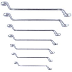 Набор гаечных ключей гнутонакидных AV Steel 6-22 мм (AV-032070) (7 шт.) - фото 2