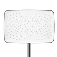 Душевая система Cersanit Vivo с верхним душем с лейкой с изливом хром (64530) - фото 10