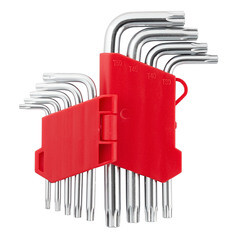 Набор шестигранных ключей Torx Hesler Т10-50 (683886) (9 шт.) - фото 5