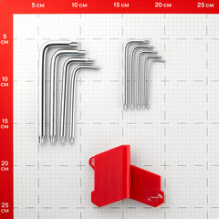 Набор шестигранных ключей Torx Hesler Т10-50 (683886) (9 шт.) - фото 3