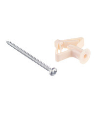 Дюбель для листовых материалов Sormat OLA 4x60 мм нейлон с шурупом (50 шт.) - фото 5