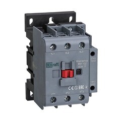 Контактор модульный Dekraft КМ-102 230 В 40 А тип AC 1НО+1НЗ (22006DEK)