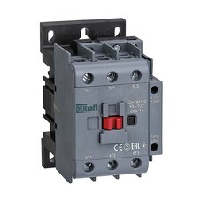 Контактор модульный Dekraft КМ-102 230 В 65 А тип AC 1НО+1НЗ (22008DEK)