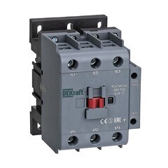 Изображение товара Контактор модульный Dekraft КМ-102 230 В 80 А тип AC 1НО+1НЗ (22009DEK)