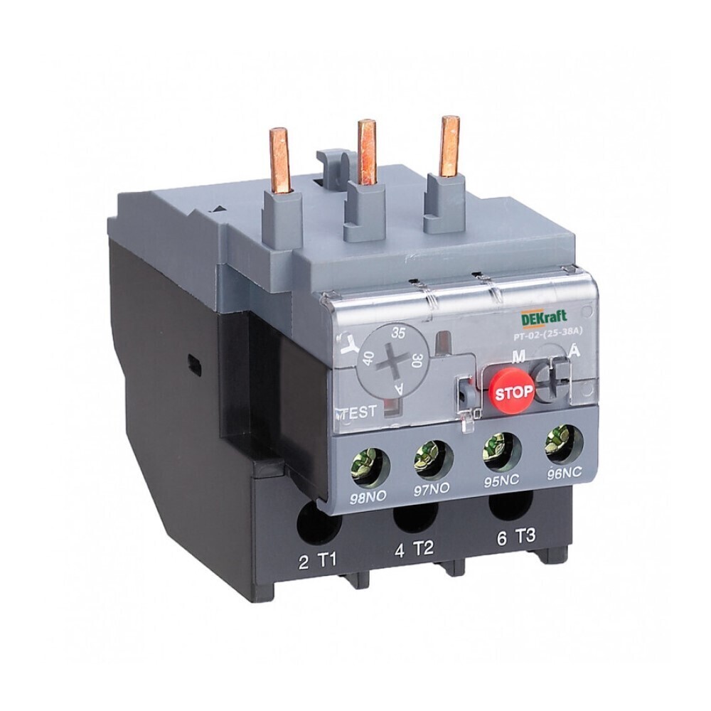 Реле тепловое Dekraft 660 В 32 А тип AC/DC (23169DEK)