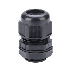 Кабельный ввод Dekraft MG25 диаметром 13-18 мм IP68 пластиковый черный (32163DEK)