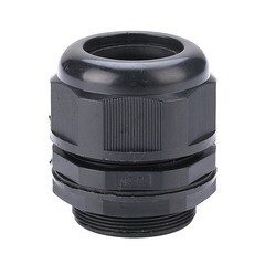 Изображение товара Сальник Dekraft MG 50 для кабеля диаметром 30-42 мм IP68 пластиковый черный (32166DEK)