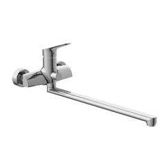 Изображение товара Смеситель для ванны Cersanit Flavis хром однорычажный с длинным изливом без лейки (64093)