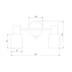 Спот настенный Eurosvet Corso E27 80 Вт 5 кв.м античная бронза/белый IP20 (a049414) - фото 3