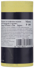 Наждачная бумага Mirka Mirox 115 мм 5 м Р180 - фото 4