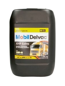Моторное масло Mobil Delvac XHP Extra синтетическое 10W-40 20 л (121737 ...