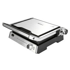 Электрогриль Kitfort КТ-1601 черный/серый - фото 1