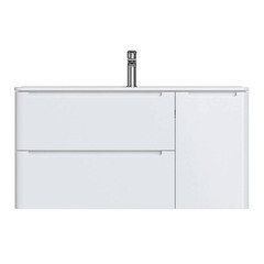 Тумба под раковину Iddis Edifice 100 см подвесная белая (EDI10W1i95) - фото 6