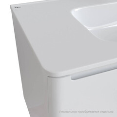 Тумба под раковину Iddis Edifice 100 см подвесная белая (EDI10W1i95) - фото 5