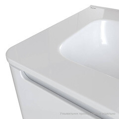 Тумба под раковину Iddis Edifice 60 см подвесная белая (EDI60W0i95) - фото 6