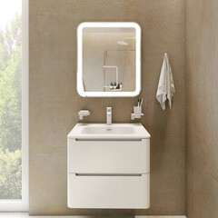 Тумба под раковину Iddis Edifice 60 см подвесная белая (EDI60W0i95) - фото 3