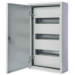 Изображение товара Щит распределительный навесной Dekraft ЩРН-36 металлический IP31 520х300х120 мм 36 модулей с замком