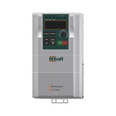 Преобразователь частоты Dekraft DEKV060 3P 6А 440 В на DIN-рейку (DEKV060G1R5T4B)