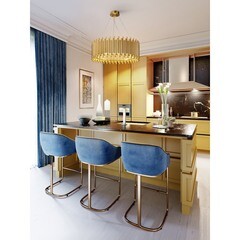 Светильник подвесной Maytoni Coliseo E27 480 Вт 22 кв.м латунь IP20 (MOD135PL-08BS) - фото 2