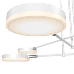 Светильник светодиодный подвесной Maytoni Fad 3000К 17 Вт 15 кв.м белый IP20 (MOD070PL-L36W3K) - фото 2