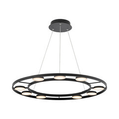 Светильник светодиодный подвесной Maytoni Fad 3000К 567 Вт 25 кв.м черный IP20 (MOD070PL-L63B3K) - фото 1