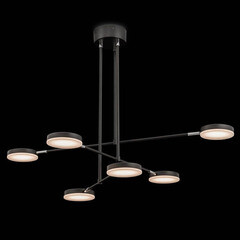 Светильник светодиодный подвесной Maytoni Fad 3000К 216 Вт 15 кв.м черный IP20 (MOD070PL-L38B3K) - фото 4