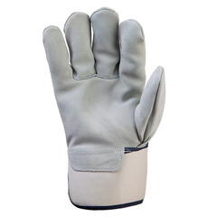 Перчатки утепленные кожаные защитные Jeta Safety белые 11 (XXL) (JSL-601) - фото 2