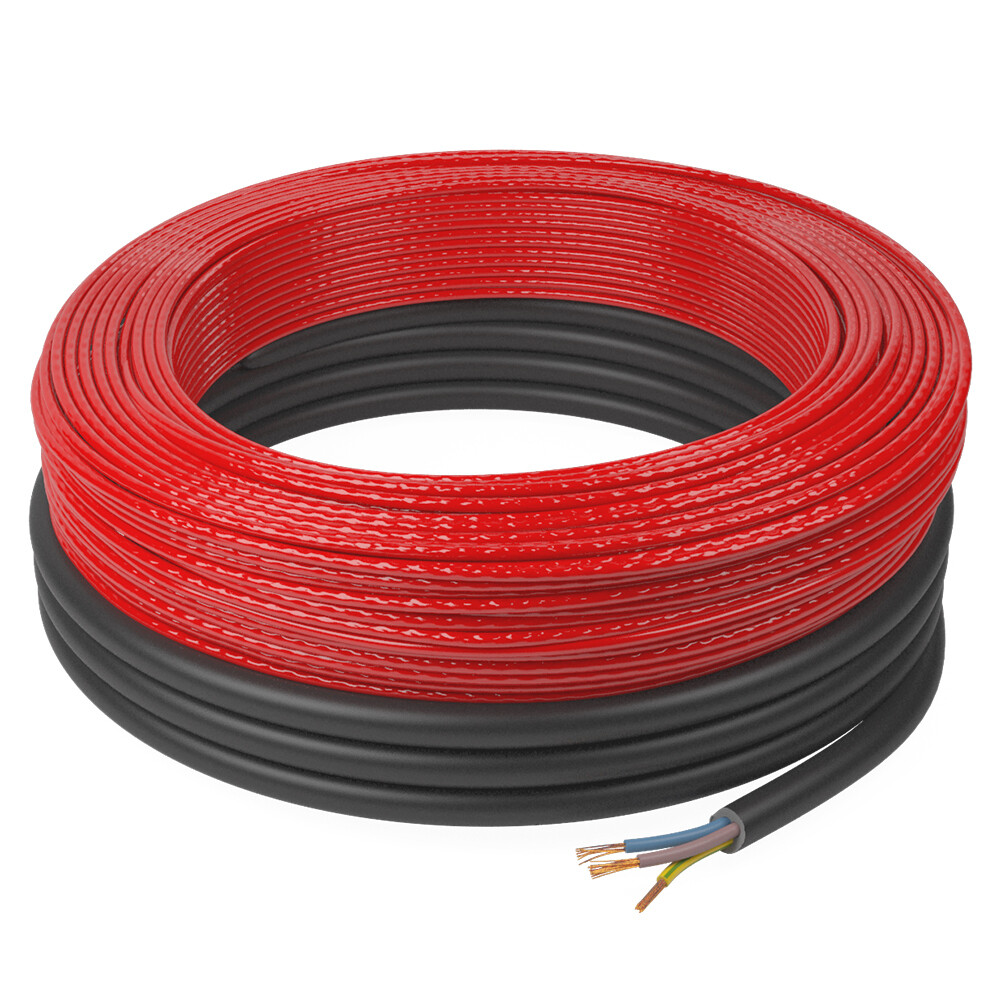 Изображение товара Кабельный теплый пол Caleo Supercable 50 м 900 Вт для керамогранита и плитки
