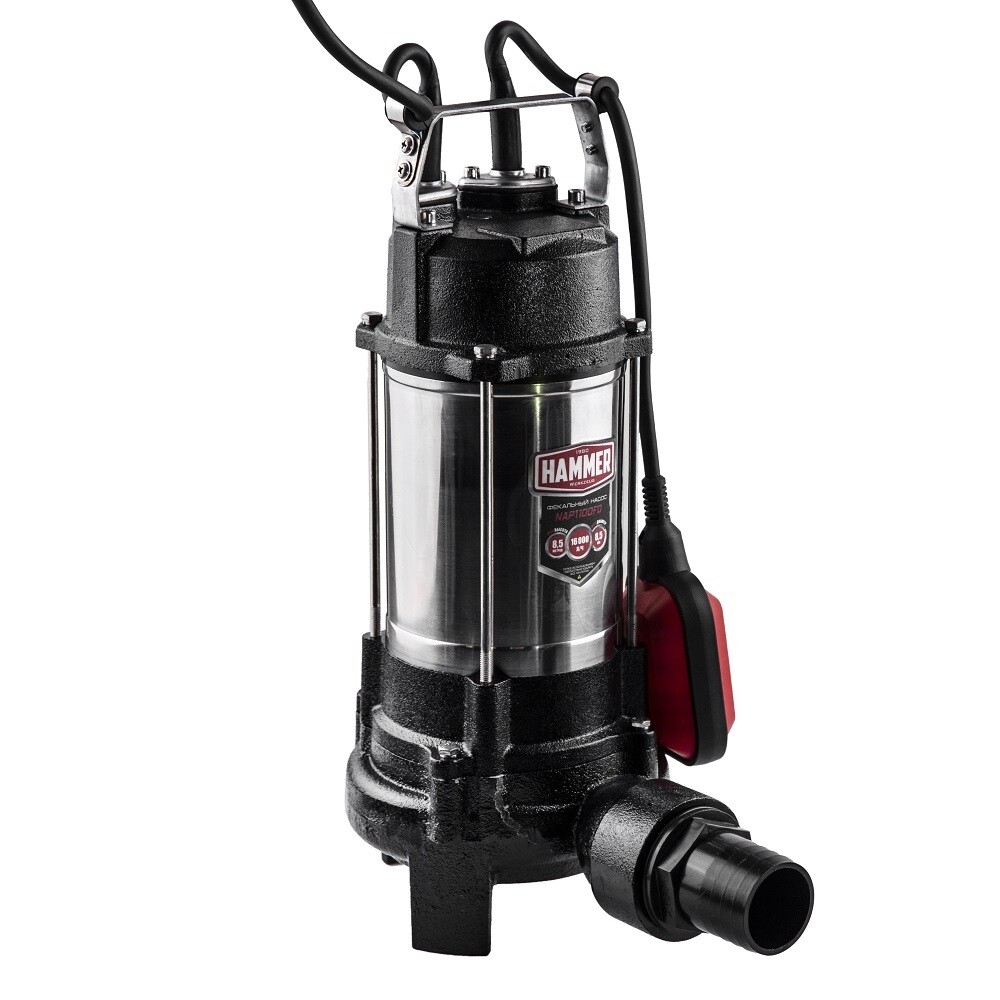 Насос фекальный Hammer NAP1100FD для грязной воды 266 л/мин (641202)