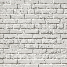 Искусственный камень Monte Alba Вельс Брик белый (60 шт.= 0,75 кв. м.)