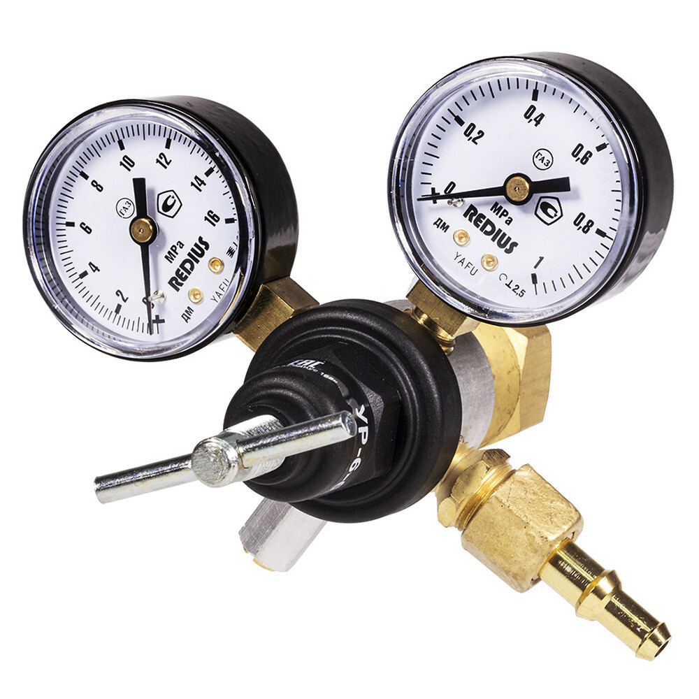 Изображение товара Редуктор углекислотный Redius УР 6-6 для понижения и контроля давления