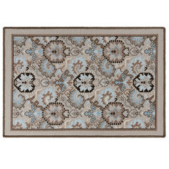 Изображение товара Коврик грязезащитный ТПЕ Мессина 60х40 см серо-коричневый