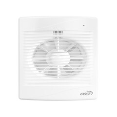 Вентилятор осевой Era Standard с обратным клапаном с таймером 250х180 мм d125 мм белый - фото 4