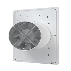 Вентилятор осевой Era Standard с обратным клапаном с таймером 250х180 мм d125 мм белый - фото 5