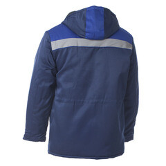 Куртка рабочая утепленная Спрут Бригадир 56-58 рост 182-188 см темно-синяя - фото 2